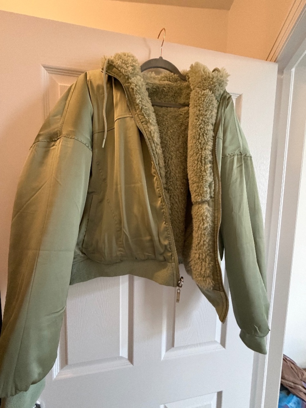 Buffbunny Faux Fur Bomber Jacket